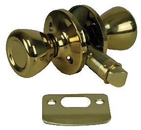Polished Brass Interior Privacy Lockset