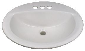 China Lavatory 17x20 White Sink